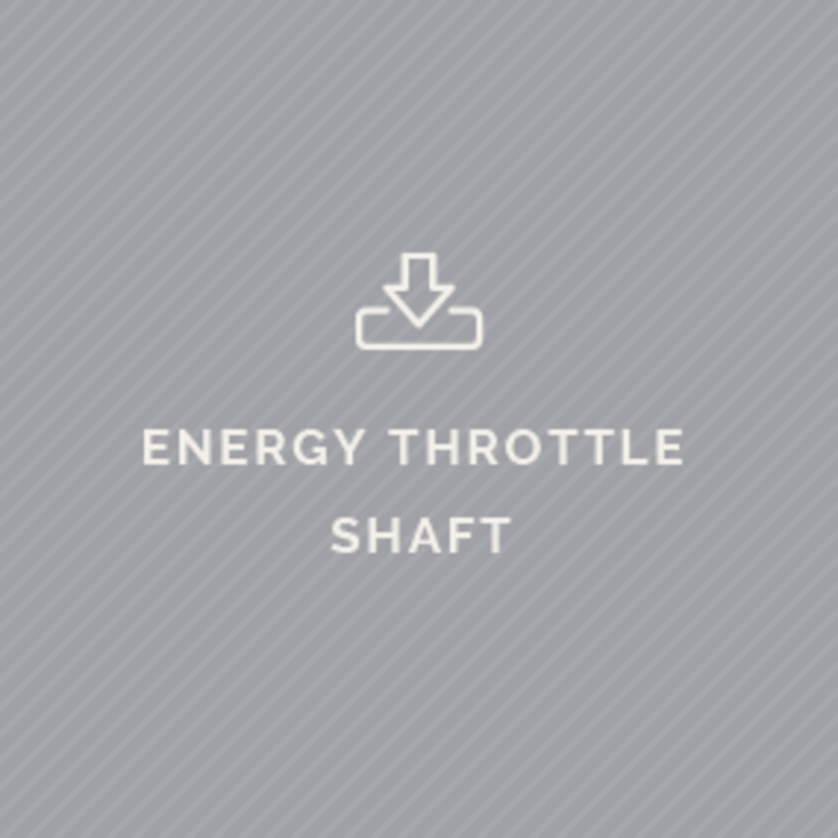 drawings Energy throttle shaft