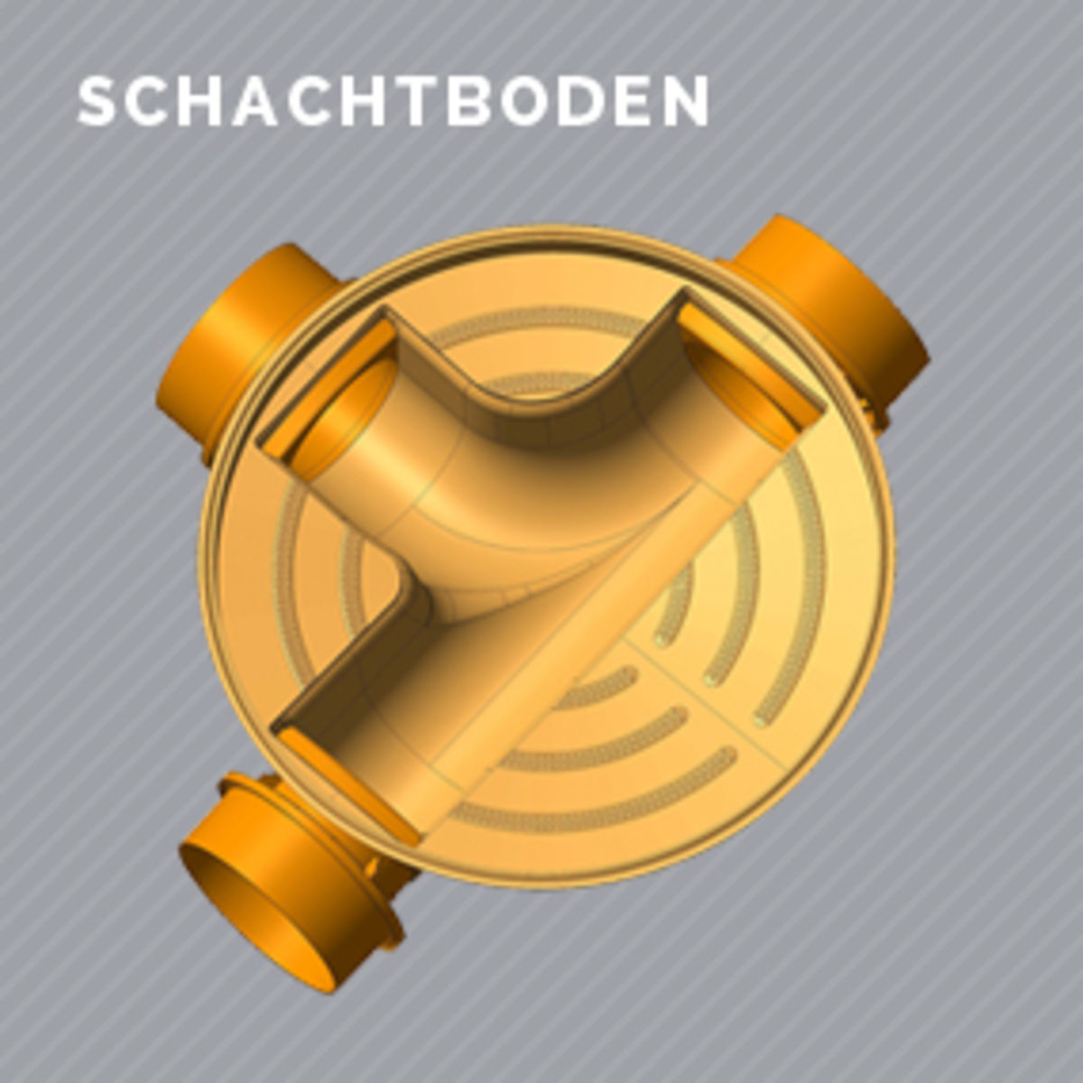 Schachtboden Zeichnung