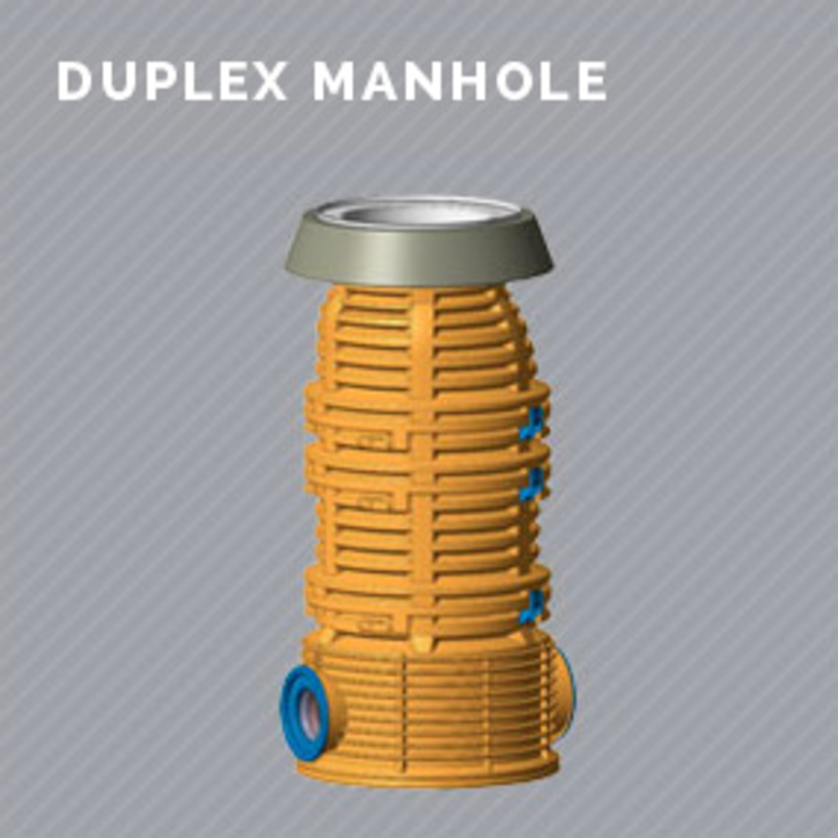 predl duplex manhole diagrammi